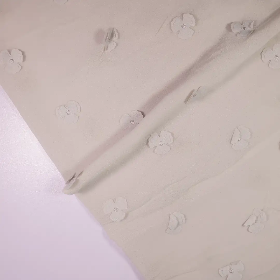 China Fabric for Skirt,Puff Sleeve Ruched Dress,Puffball Strappy Dress Mesh Knit Fabric Polyester beige color buy from China wholesaler bulk order at wholesale price free worldwide shipping Alibaba