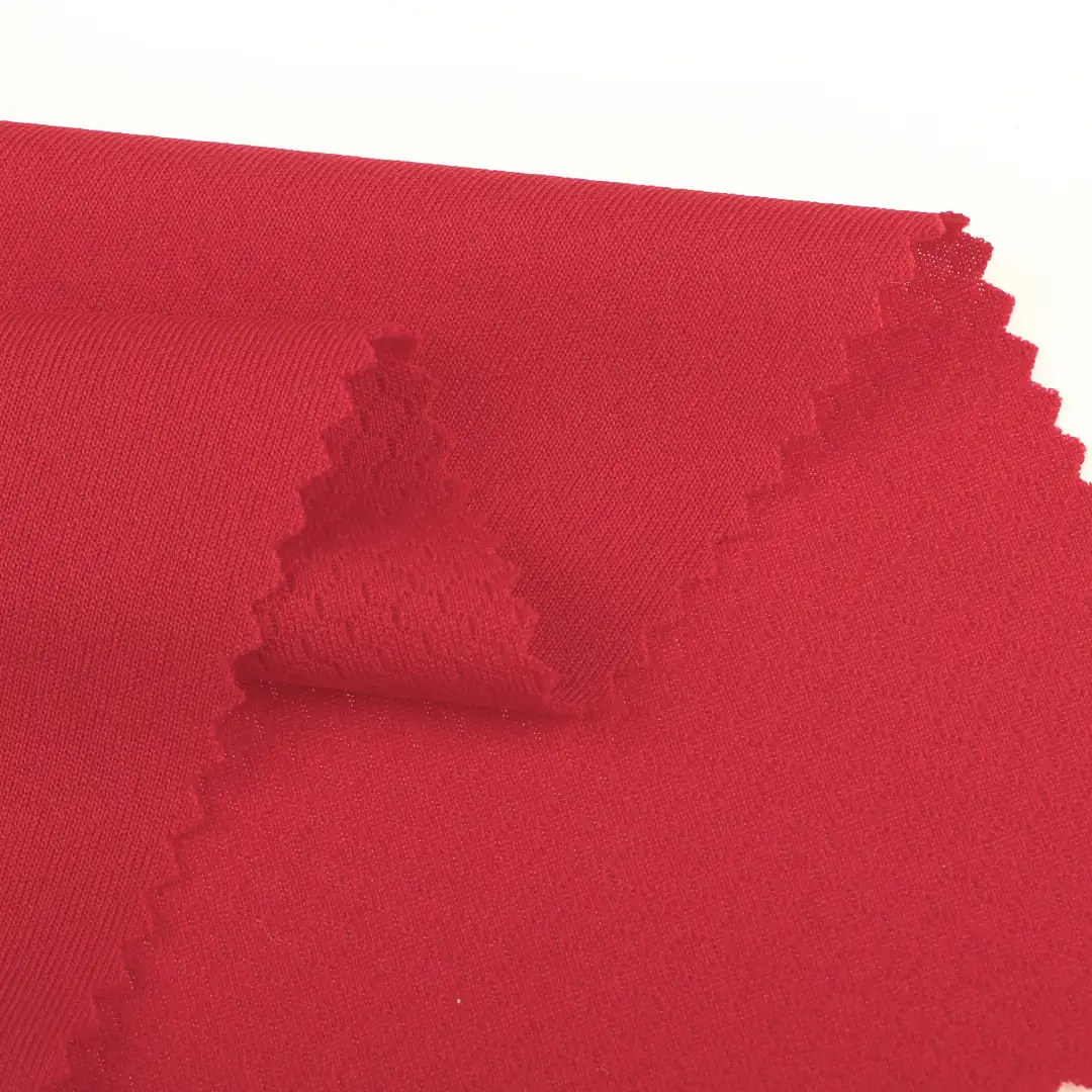 China Fabric for Yoga Clothes,Tracksuits Jacquard Knit Fabric Polyester RED color buy from China wholesaler bulk order at wholesale price free worldwide shipping Alibaba