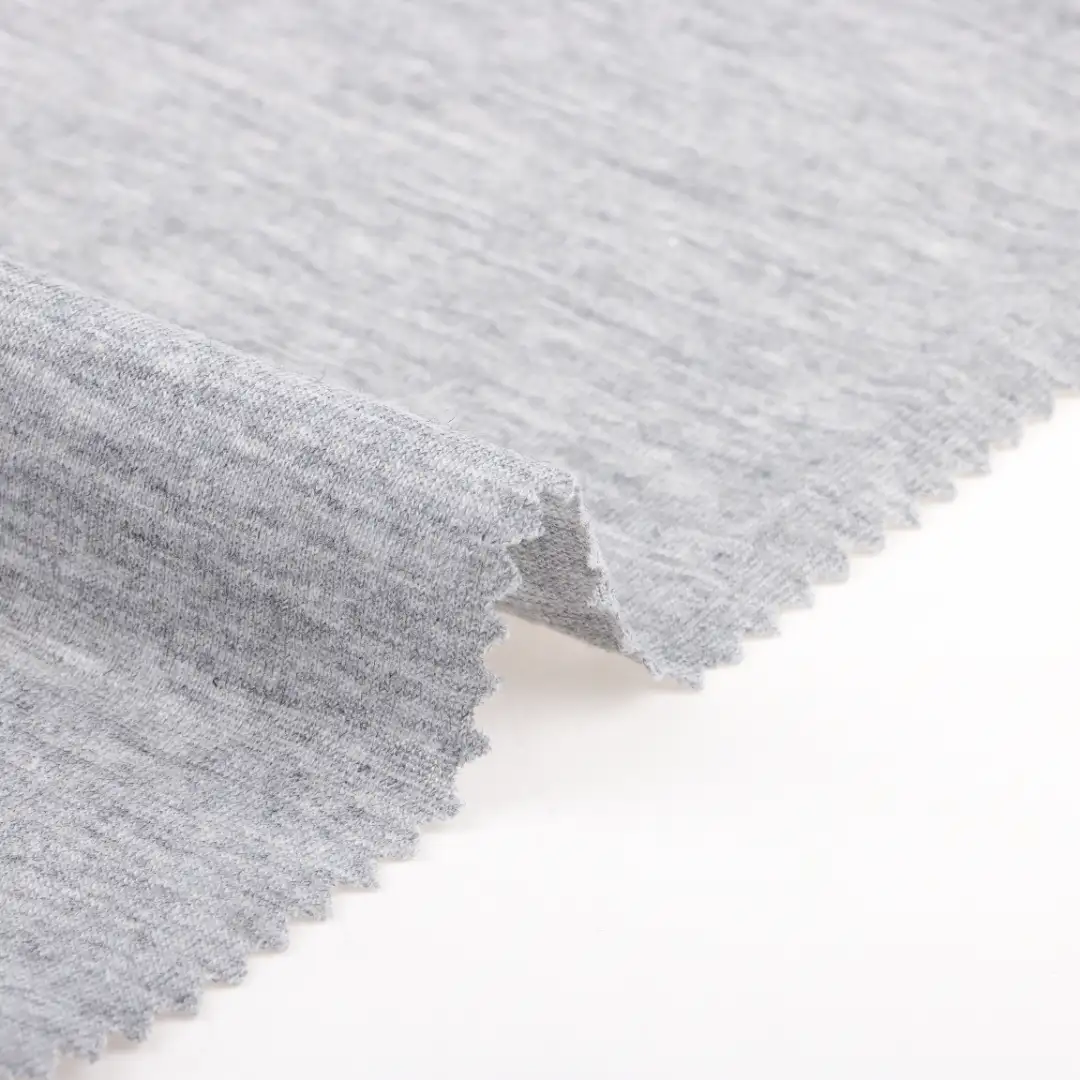 China Fabric for Jogger,T-shirt (Sweater) Single Jersey Knit Fabric Polyester Cotton GREY color buy from China wholesaler bulk order at wholesale price free worldwide shipping Alibaba