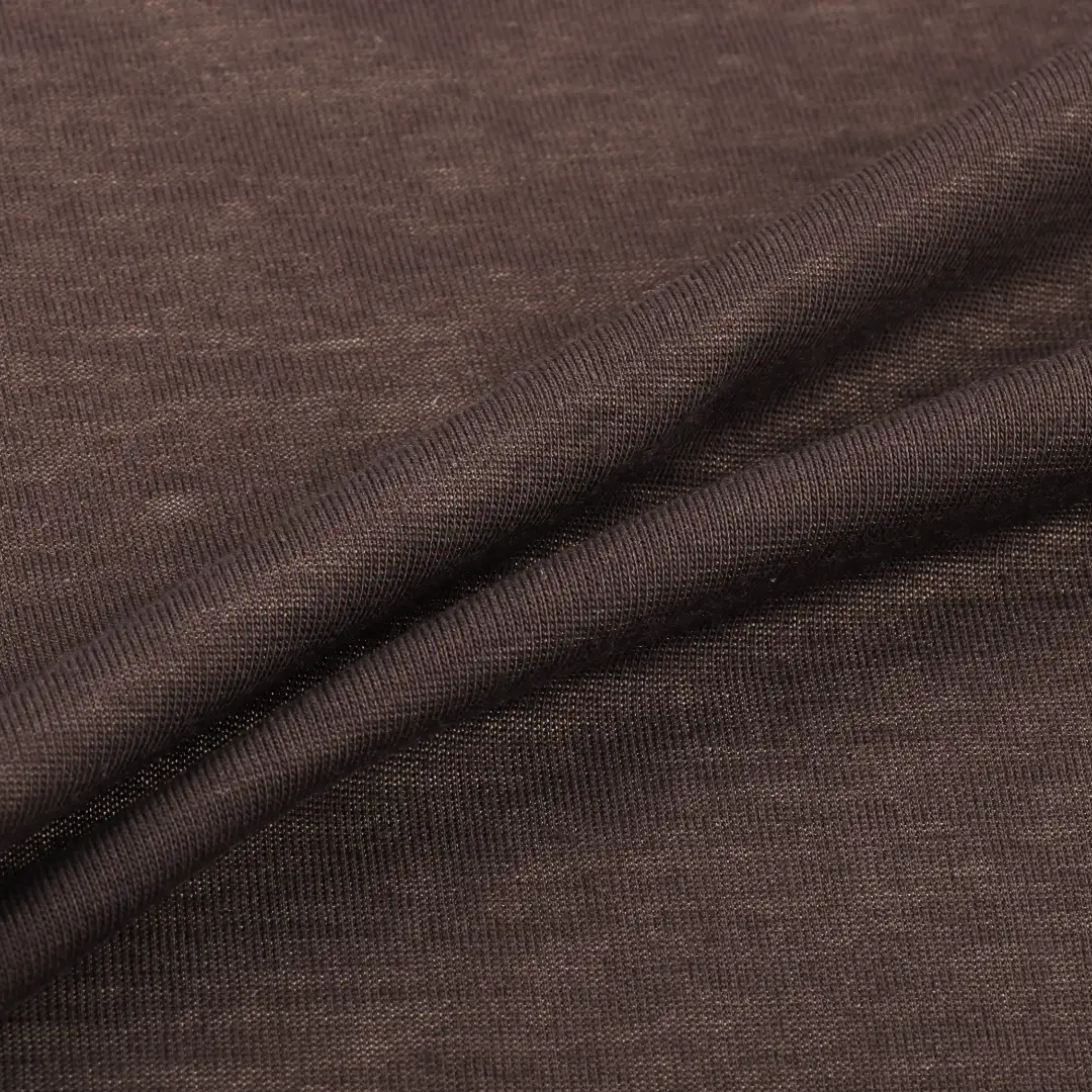 China Fabric for Men’s Vest (Sweater),T-shirt (Sweater),Polo T-shirt (Sweater) Single Jersey Knit Fabric Polyester Cotton Coffee color buy from China wholesaler bulk order at wholesale price free worldwide shipping Alibaba