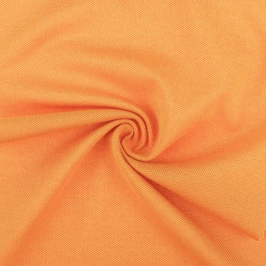 China Fabric for Polo Shirt,T-shirt (Sweater),Tracksuits Pique Knit Fabric Cotton Polyester Spandex ORANGE color buy from China wholesaler bulk order at wholesale price free worldwide shipping Alibaba