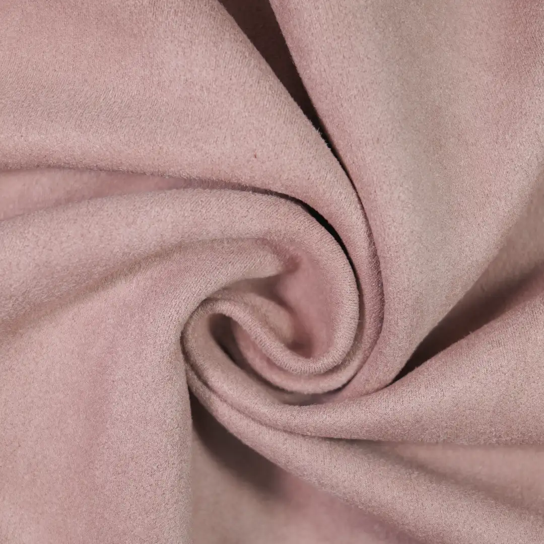 China Fabric for Jackets,Trench Coat,Overcoat Suede Woven Blended Fabric Polyester Elastane COFFEE color buy from China wholesaler bulk order at wholesale price free worldwide shipping Alibaba