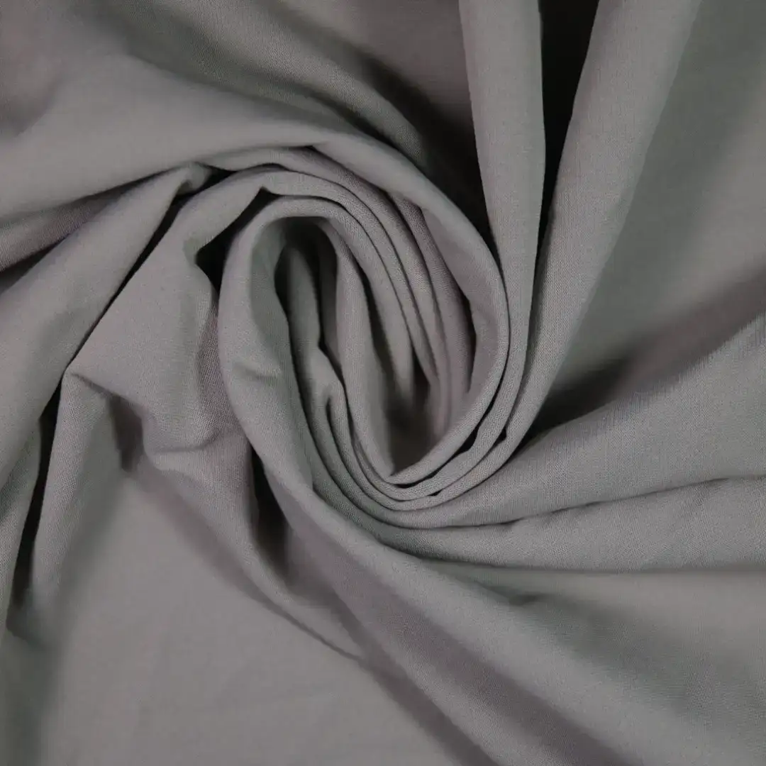 China Fabric for T-Shirt,Polo Shirt,Shorts Single Jersey Knit Fabric Polyester Nylon Grey color buy from China wholesaler bulk order at wholesale price free worldwide shipping Alibaba