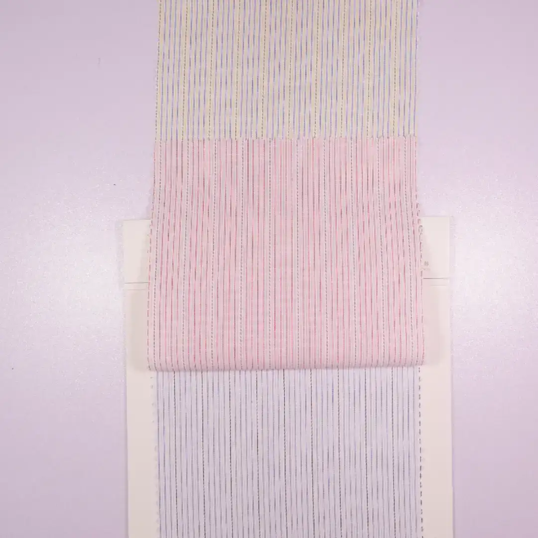 China Fabric for Shirt,Skirt,Big Pockets Shirt Dress Yarn Dyed Stripe Natural Woven Fabric Cotton purple color buy from China wholesaler bulk order at wholesale price free worldwide shipping Alibaba