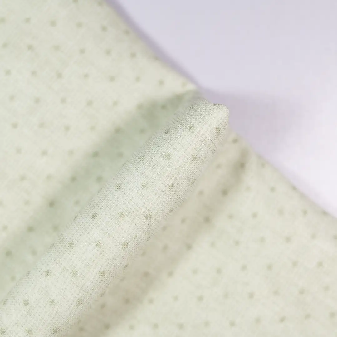 China Fabric for Shirt,Skirt,Tank Midi Dress Polyester/Rayon Plain Woven Blended Fabric Polyester Rayon Flax green color buy from China wholesaler bulk order at wholesale price free worldwide shipping Alibaba