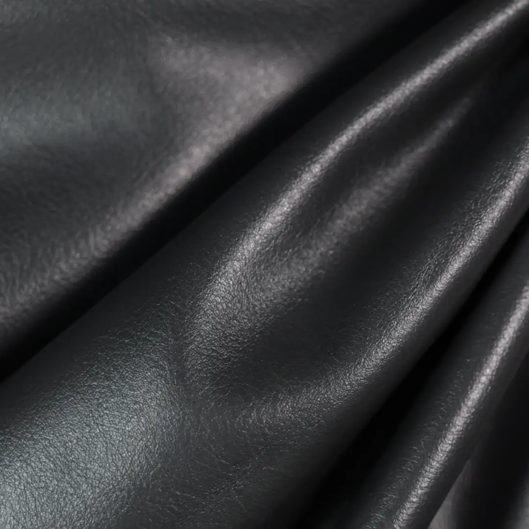 China Fabric for Pants,Jackets Fake Fur Synthetic Woven Fabric Polyurethane (PU) BLACK color buy from China wholesaler bulk order at wholesale price free worldwide shipping Alibaba