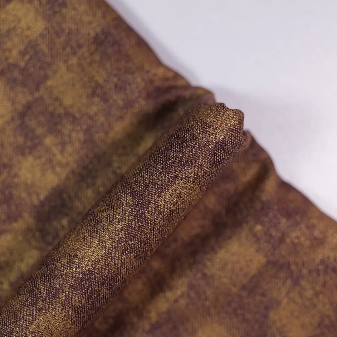 China Fabric for Pants,Jackets,Skirt Twill Woven Blended Fabric Polyester Viscose Lyocell Spandex 2coffee purple color buy from China wholesaler bulk order at wholesale price free worldwide shipping Alibaba