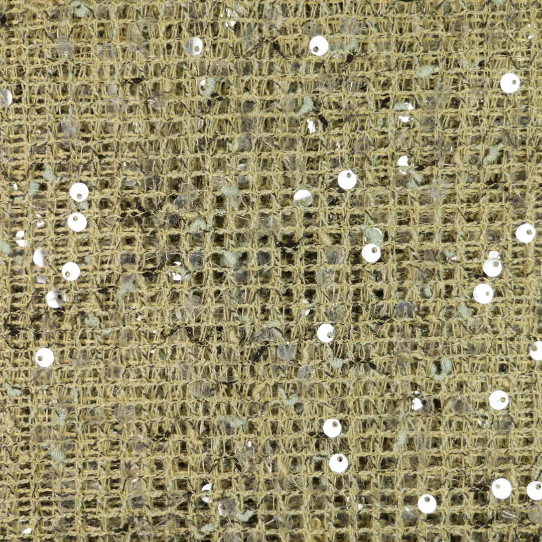 China Fabric for Skirt,Backless Beach Dress Chanel-Style Fabric Woolen Polyester green color buy from China wholesaler bulk order at wholesale price free worldwide shipping Alibaba