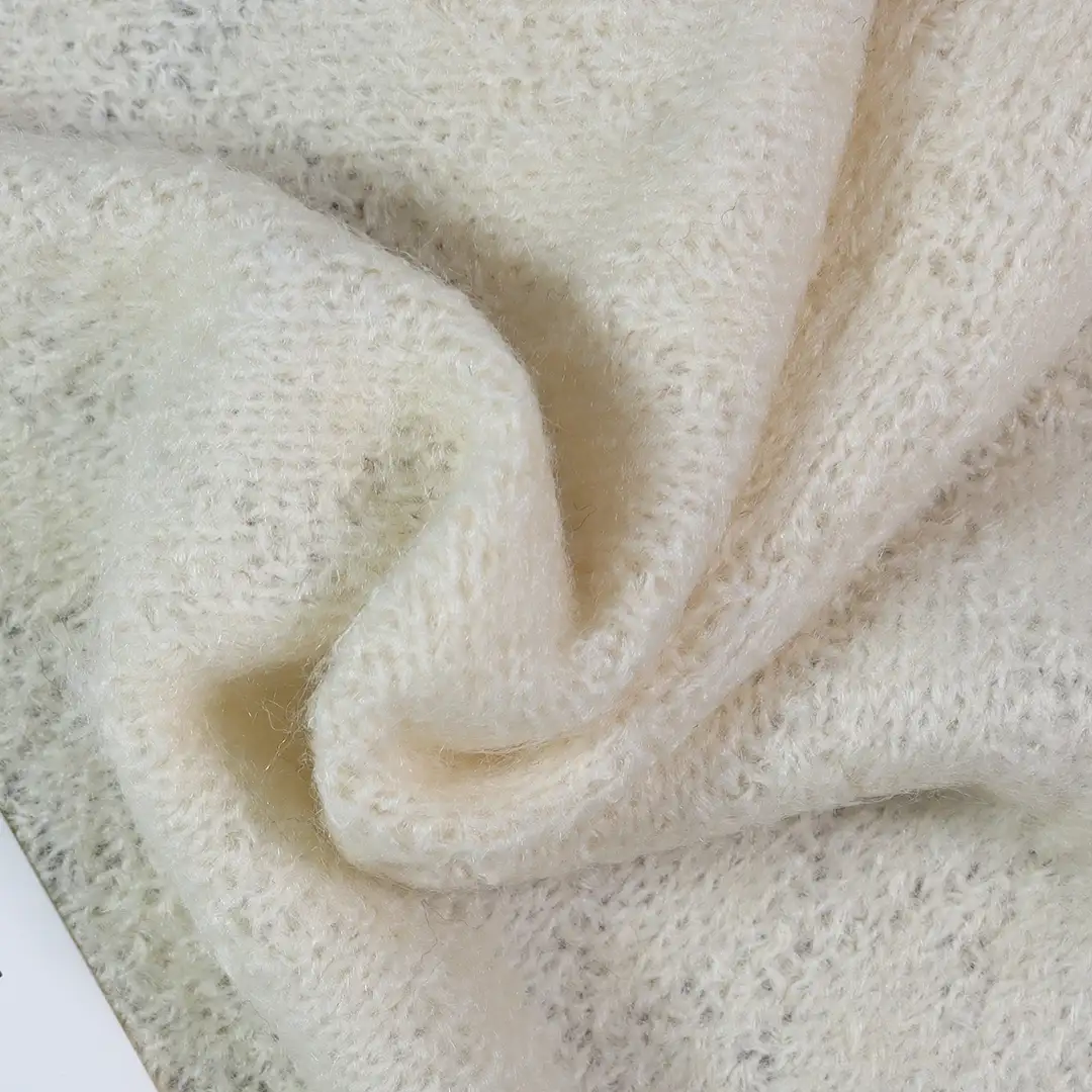 China Yarn for Open Cardigan (Sweater),Round Neck Pullover (Sweater),Men's Pants (Sweater),Roll Neck Jumper (Sweater),V-Neck Button Up Cardigan (Sweater),Kids Rounded Cardigan (Sweater) Mossy Yarn Fancy Yarn Acrylic Polyester Spandex Cream/Pink color buy from China wholesaler bulk order at wholesale price free worldwide shipping Alibaba