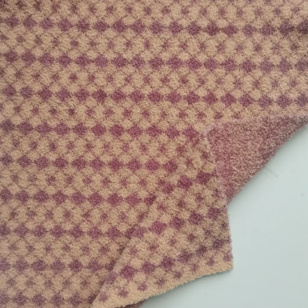 China Yarn for Ladies Vest (Sweater),Round Neck Pullover (Sweater),Crop Top Pullover (Sweater),Kids Crew-Neck Cardigan (Sweater),Kids Rounded Cardigan (Sweater) Teddy Yarn Fancy Yarn Polyester Purple color buy from China wholesaler bulk order at wholesale price free worldwide shipping Alibaba