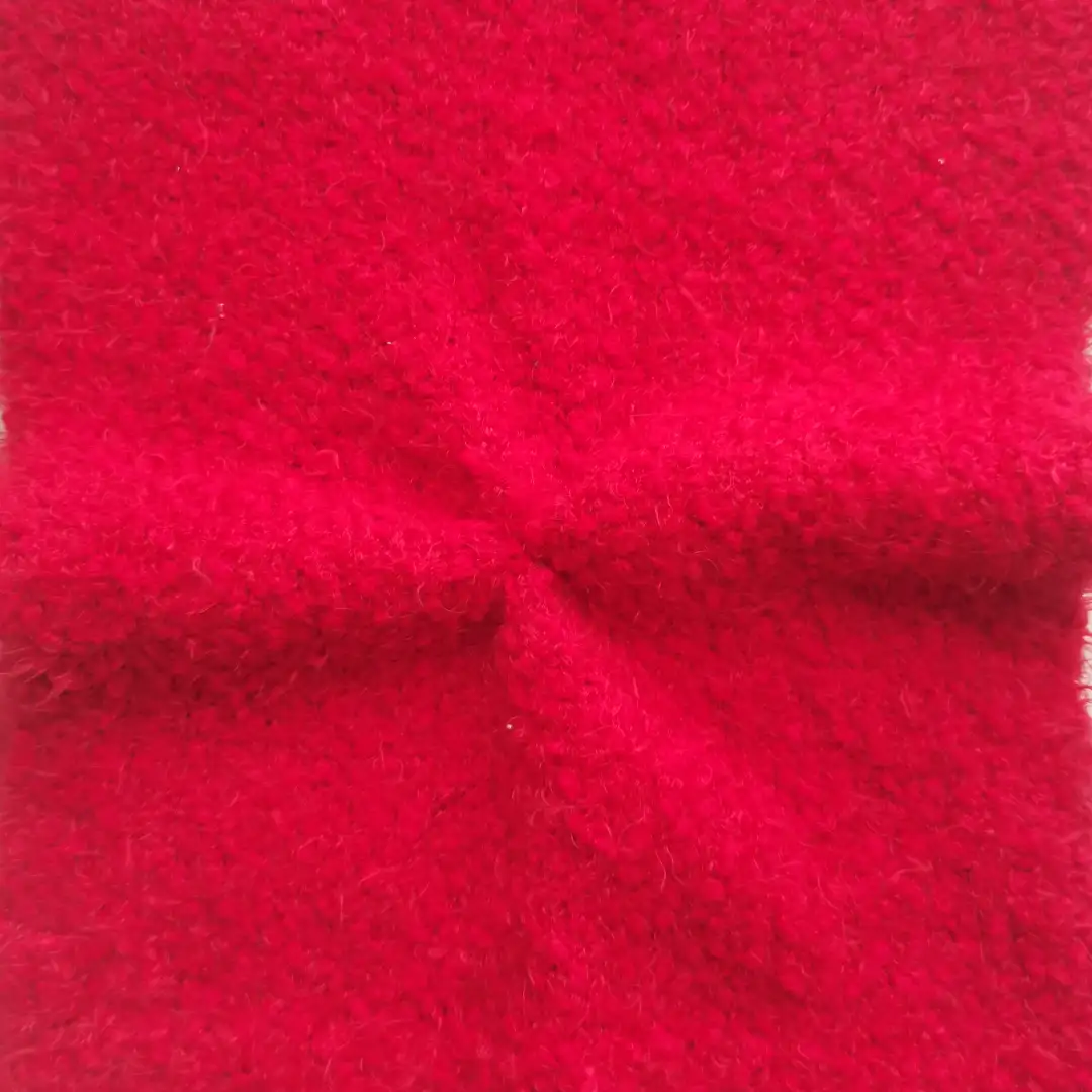 China Yarn for Ladies Vest (Sweater),Open Cardigan (Sweater),Kids Crew-Neck Cardigan (Sweater),U-Neck Cardigan (Sweater) Chenille Yarn Fancy Yarn Polyester Red color buy from China wholesaler bulk order at wholesale price free worldwide shipping Alibaba