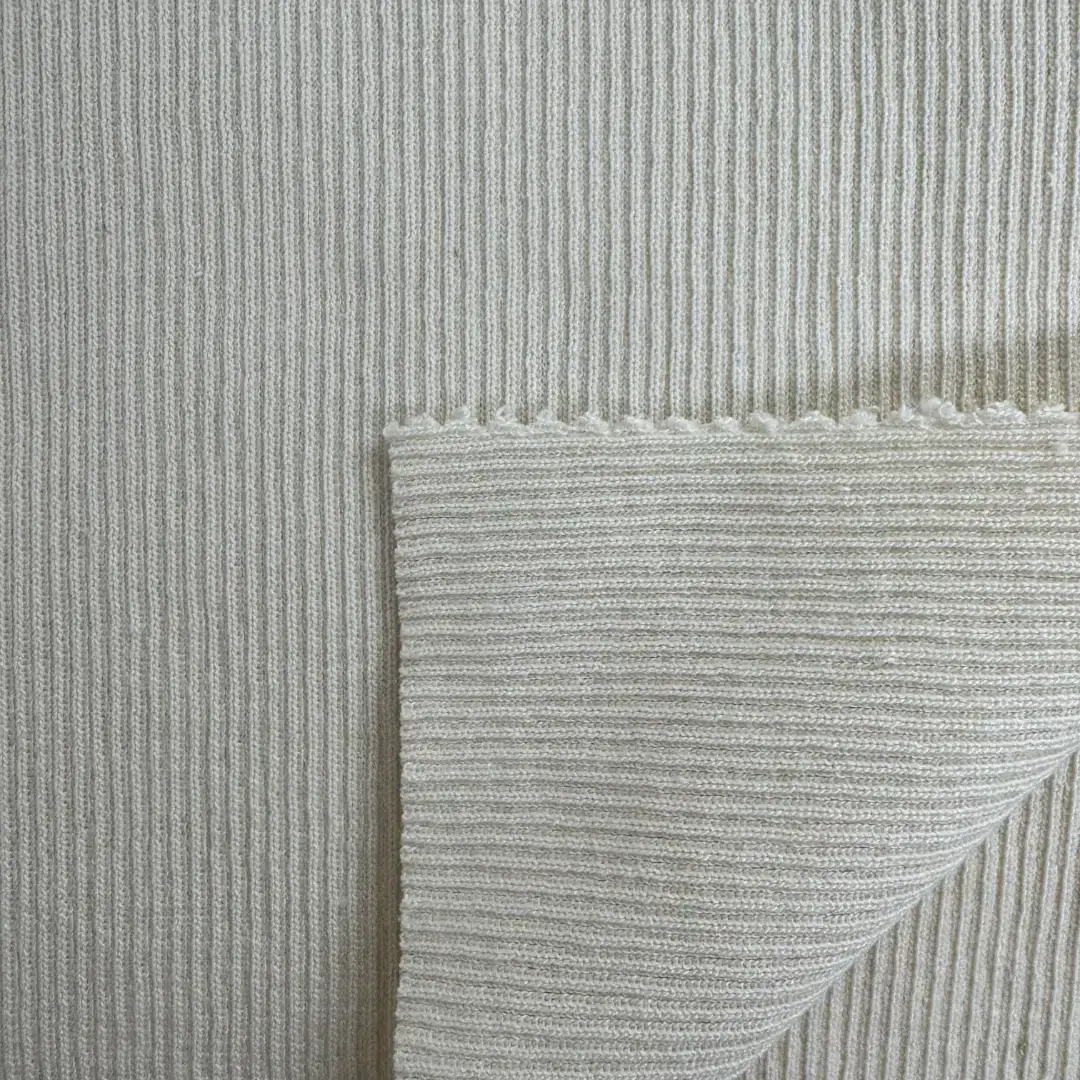 China Yarn for Ladies Vest (Sweater),Open Cardigan (Sweater),Full-Zipper Cardigan (Sweater),Crew Neck Pullover (Sweater),Crop Top Pullover (Sweater),Dresses (Pullover) (Sweater) Semi-Worsted Spun Regular Yarn Recycled Polyester Lyocell Cream color buy from China wholesaler bulk order at wholesale price free worldwide shipping Alibaba