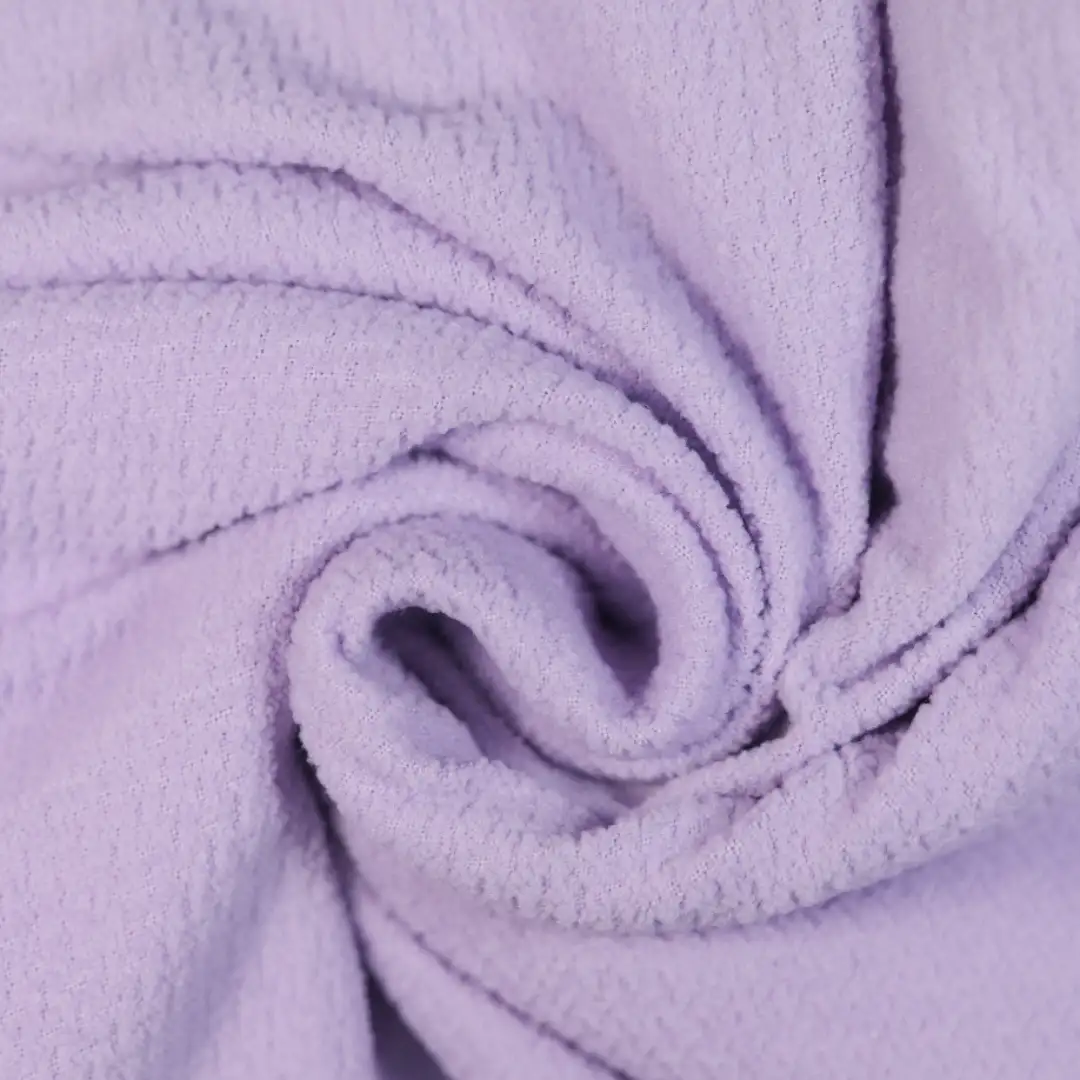 China Fabric for Jackets,T-Shirt,Strap Midi Dress Jacquard Knit Fabric Polyester Spandex purple color buy from China wholesaler bulk order at wholesale price free worldwide shipping Alibaba