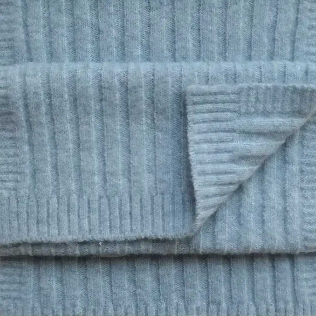 China Yarn for Open Cardigan (Sweater),Full-Zipper Cardigan (Sweater),Knitted Jacket (Sweater),Round Neck Pullover (Sweater),Roll Neck Jumper (Sweater) Mossy Yarn Fancy Yarn Recycled Polyester Acrylic Wool Spandex Grey/Ivory/Blue color buy from China wholesaler bulk order at wholesale price free worldwide shipping Alibaba