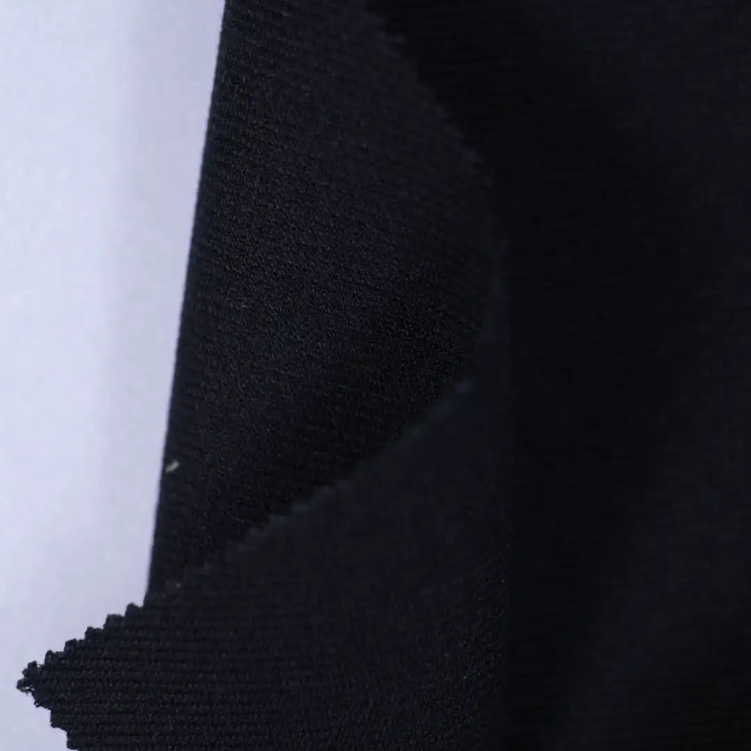 China Fabric for Blazer Polyester/Rayon Twill Woven Blended Fabric Polyester Rayon Spandex black color buy from China wholesaler bulk order at wholesale price free worldwide shipping Alibaba