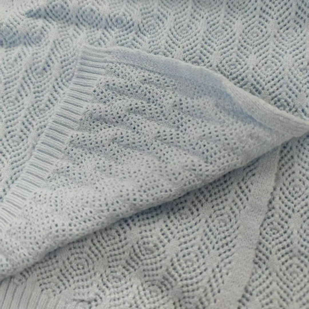 China Yarn for T-shirt (Sweater),Polo T-shirt (Sweater),Hoodie  (Sweater) Semi-Worsted Spun Regular Yarn BCI Cotton Recycled Polyester Nylon blue color buy from China wholesaler bulk order at wholesale price free worldwide shipping Alibaba