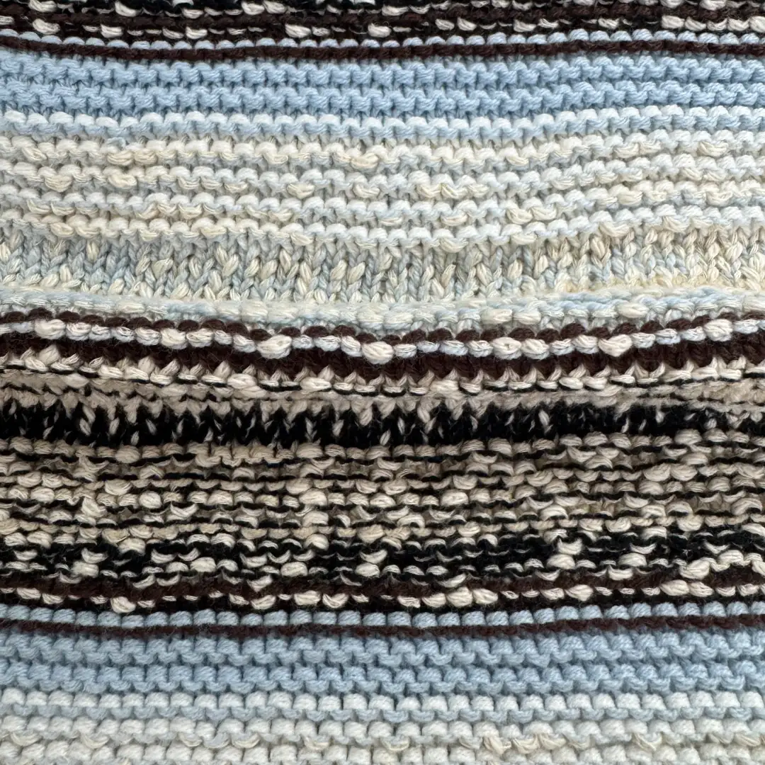 China Yarn for Ladies Vest (Sweater),Men’s Vest (Sweater),Open Cardigan (Sweater),Full-Zipper Cardigan (Sweater),Crop Top Pullover (Sweater),Tie-Front Cardigan (Sweater) Ring Spun Regular Yarn BCI Cotton Recycled Polyester multicolour color buy from China wholesaler bulk order at wholesale price free worldwide shipping Alibaba