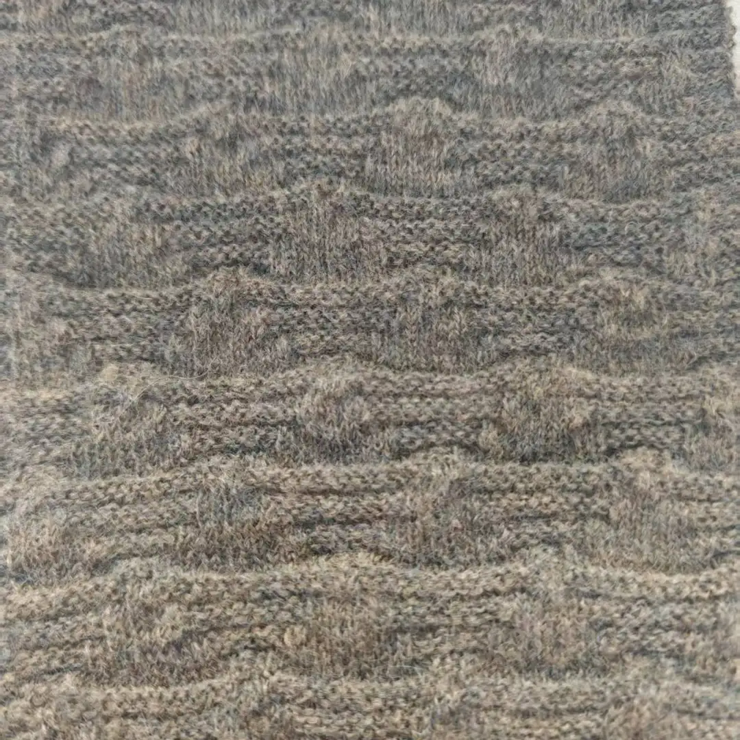 China Yarn for Open Cardigan (Sweater),Full-Zipper Cardigan (Sweater),Half-Zipper Cardigan (Sweater) Mossy Yarn Fancy Yarn Recycled Polyester Acrylic Recycled Nylon RWS Wool brown color buy from China wholesaler bulk order at wholesale price free worldwide shipping Alibaba