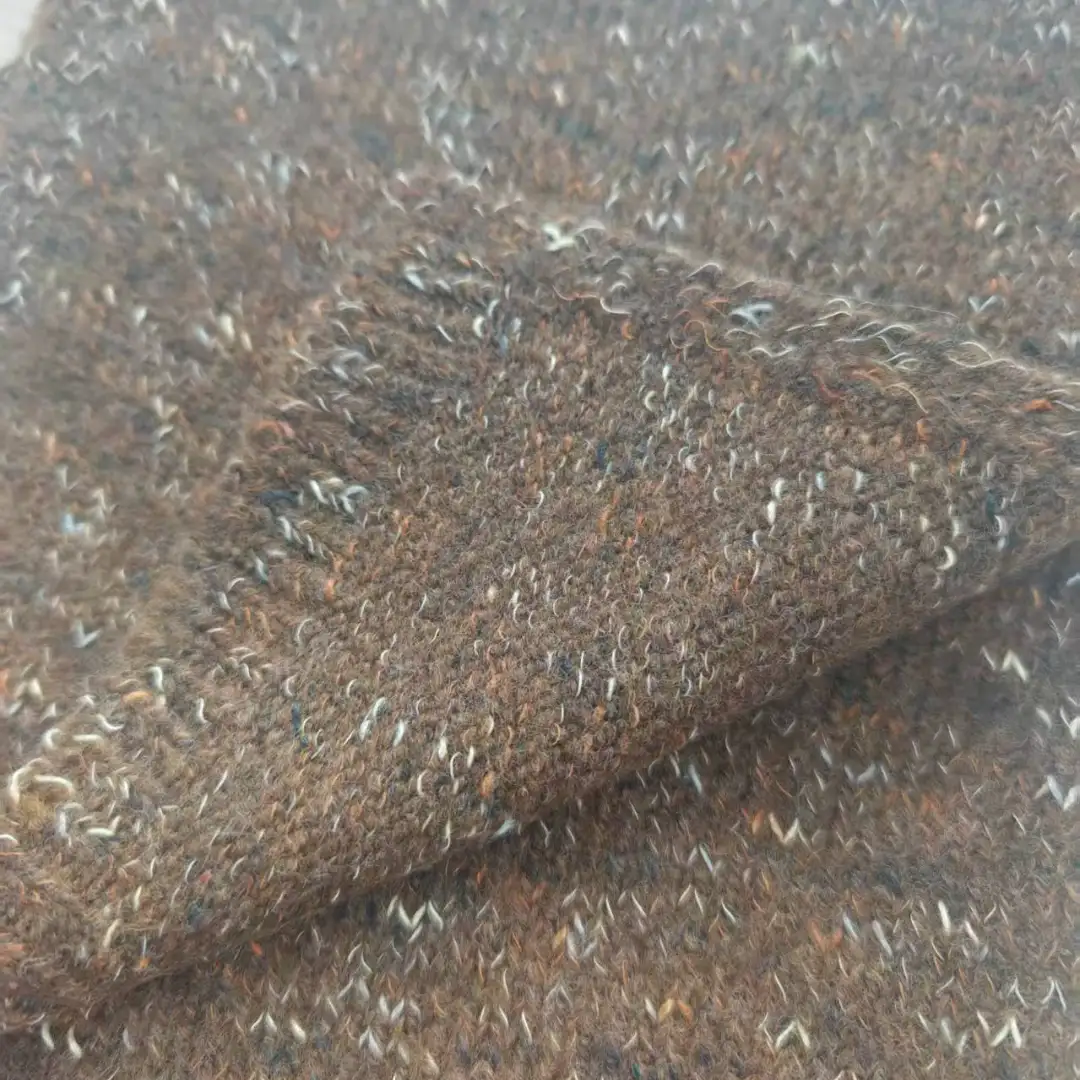 China Yarn for Men’s Vest (Sweater),Open Cardigan (Sweater),Full-Zipper Cardigan (Sweater),Half-Zipper Cardigan (Sweater) Mossy Yarn Fancy Yarn Polyester Nylon Acrylic Wool Spandex brown color buy from China wholesaler bulk order at wholesale price free worldwide shipping Alibaba