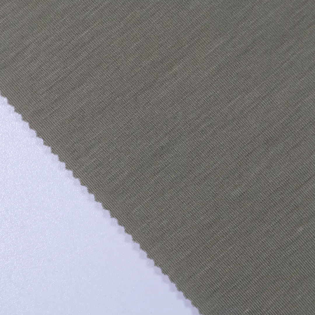 China Fabric for T-Shirt,Polo Shirt,Loungewear Single Jersey Knit Fabric Lyocell Spandex army green color buy from China wholesaler bulk order at wholesale price free worldwide shipping Alibaba