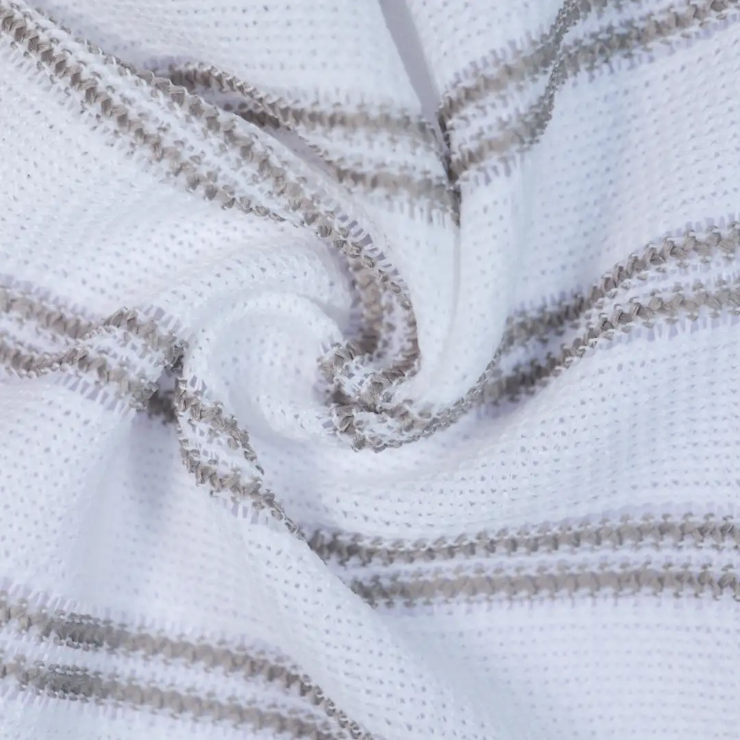 China Fabric for T-Shirt Jacquard Knit Fabric Polyester white color buy from China wholesaler bulk order at wholesale price free worldwide shipping Alibaba
