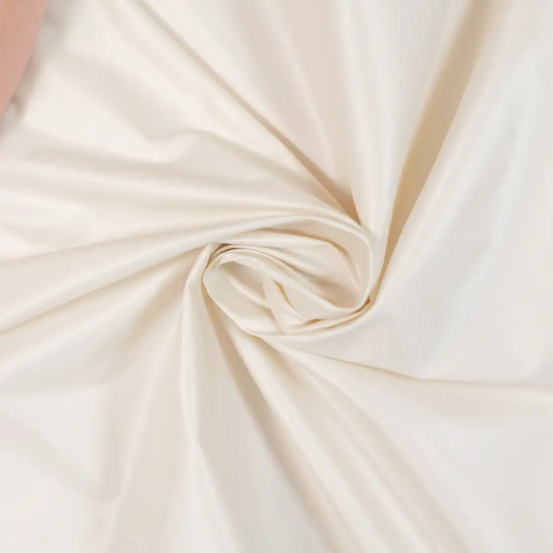 China Fabric for Down Jacket Taffeta Synthetic Woven Fabric Nylon Beige color buy from China wholesaler bulk order at wholesale price free worldwide shipping Alibaba
