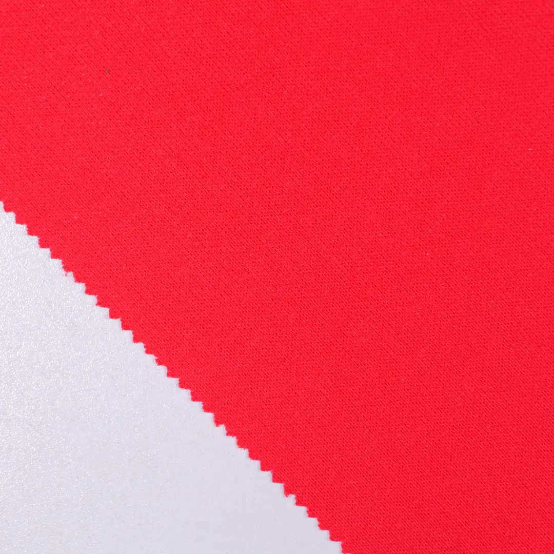 China Fabric for T-Shirt,Polo Shirt,Hoodie Pique Knit Fabric Cotton Polyester red color buy from China wholesaler bulk order at wholesale price free worldwide shipping Alibaba