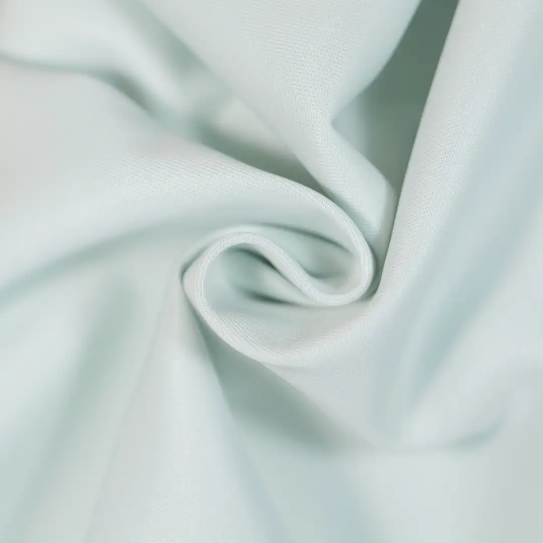 China Fabric for Jackets,Hoodie Interlock Knit Fabric Cotton Polyester Spandex blue color buy from China wholesaler bulk order at wholesale price free worldwide shipping Alibaba
