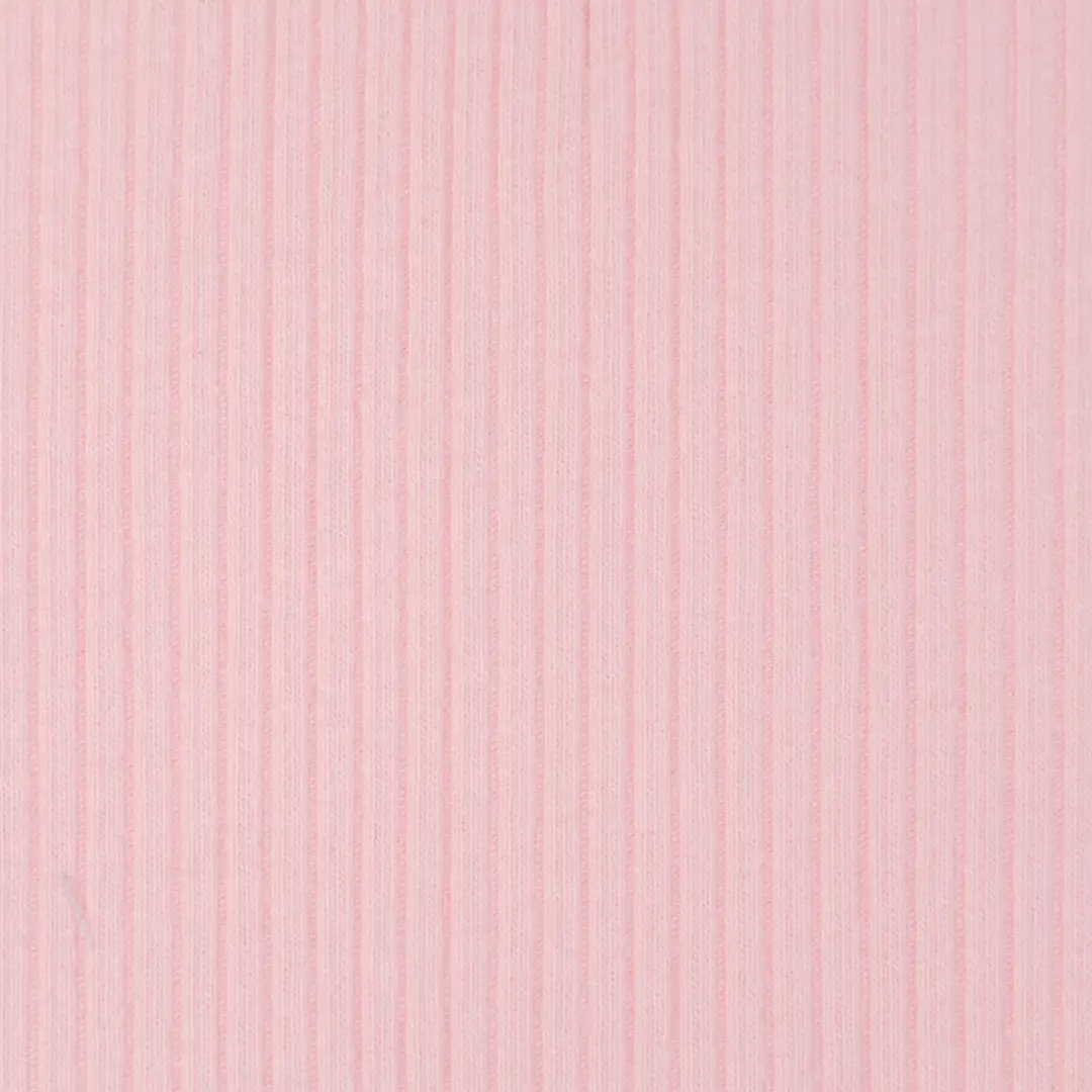 China Fabric for T-Shirt,Polo Shirt Rib Knit Fabric Cotton Spandex pink color buy from China wholesaler bulk order at wholesale price free worldwide shipping Alibaba