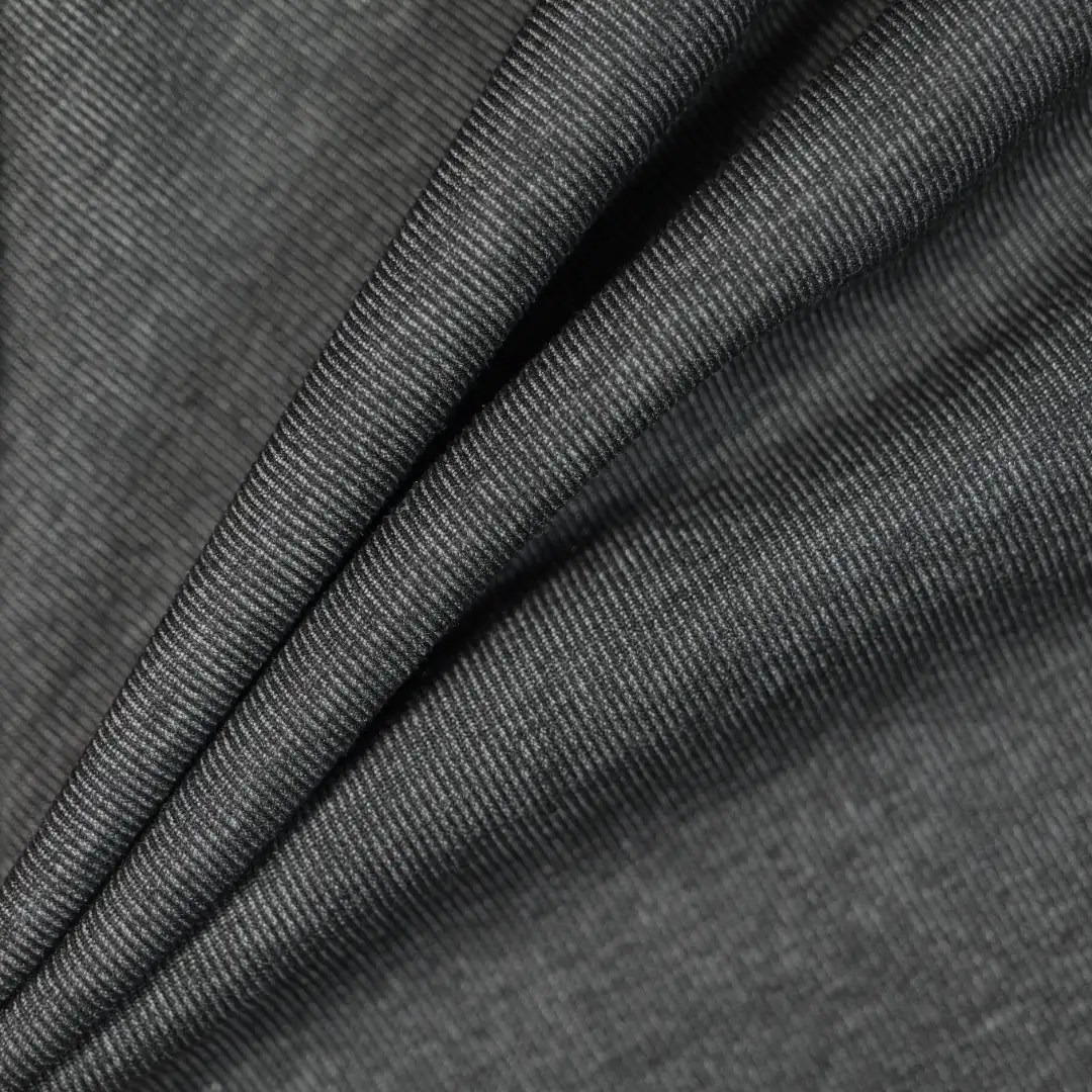 China Fabric for Pants,Hoodie Ponte Roma Knit Fabric Rayon Polyester Spandex drak grey color buy from China wholesaler bulk order at wholesale price free worldwide shipping Alibaba