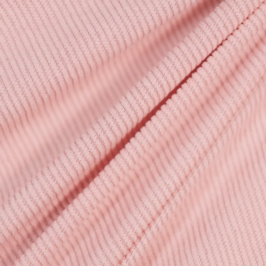 China Fabric for Skirt,Backless Beach Dress Rib Knit Fabric Polyester pink color buy from China wholesaler bulk order at wholesale price free worldwide shipping Alibaba