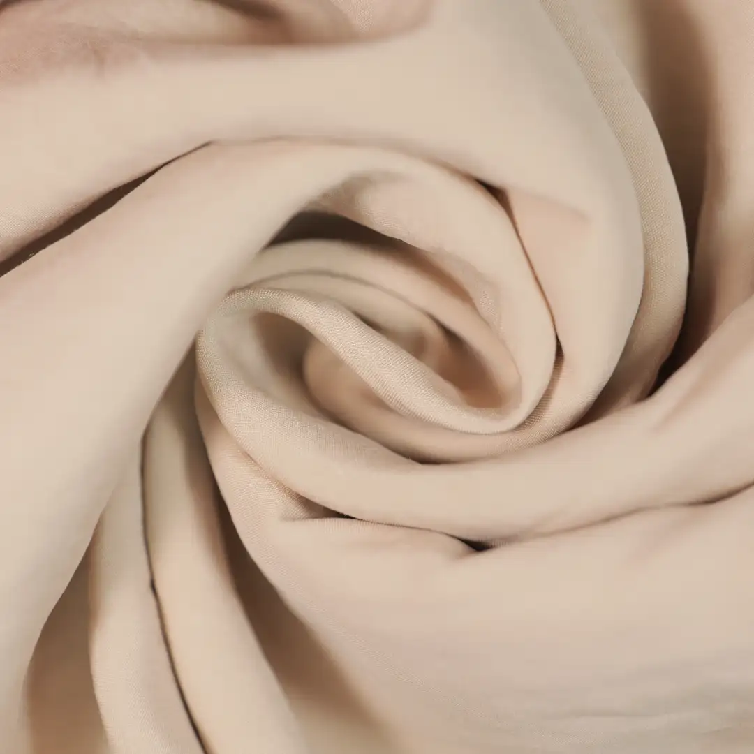 China Fabric for Skirt,Backless Beach Dress,Tank Wrap Midi Dress Poplin Woven Blended Fabric Modal Polyester LIGHT COFFEE color buy from China wholesaler bulk order at wholesale price free worldwide shipping Alibaba