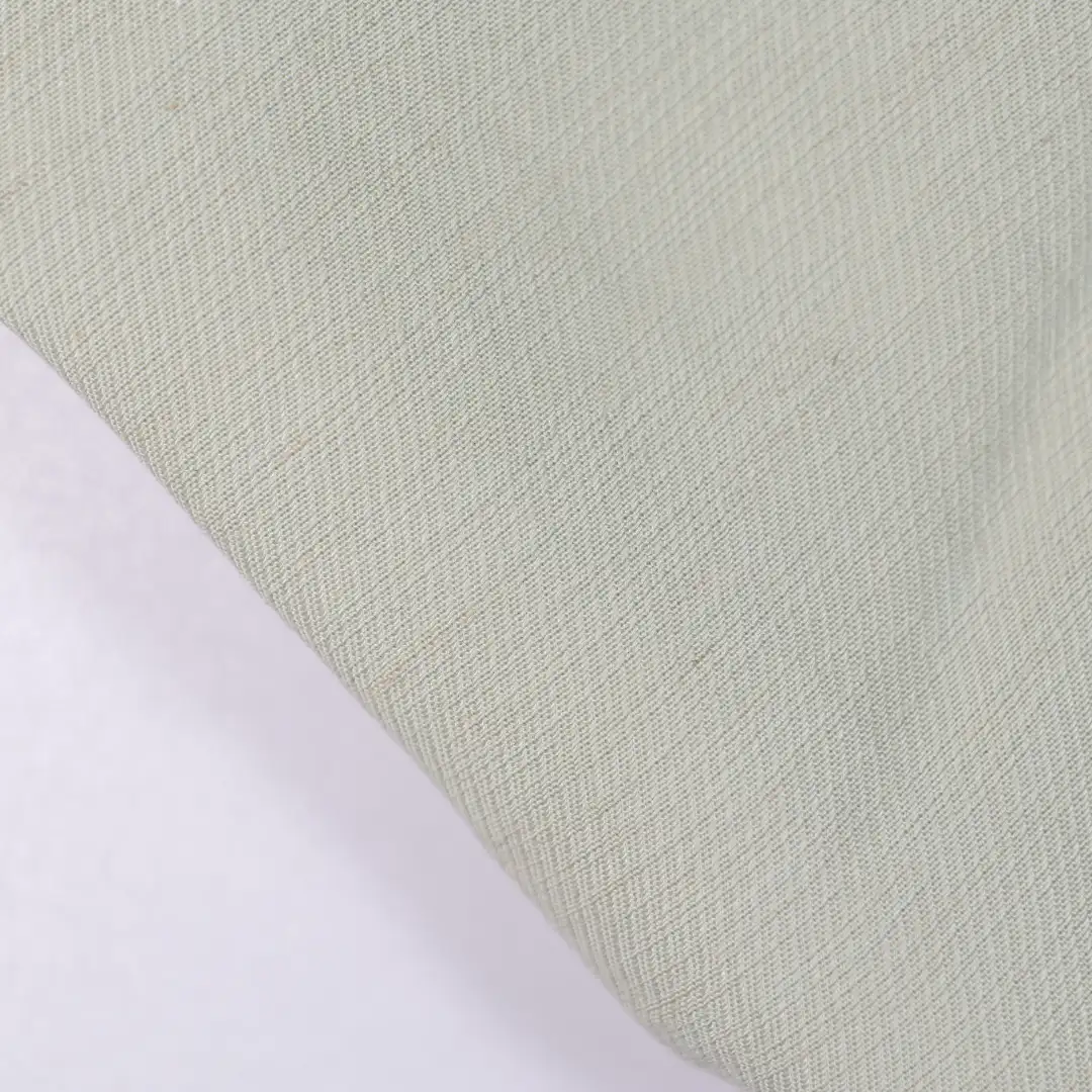 China Fabric for Shirt,Skirt,Backless Beach Dress Nylon/Cotton Twill Woven Blended Fabric Rayon Tencel Polyamide Linen green color buy from China wholesaler bulk order at wholesale price free worldwide shipping Alibaba