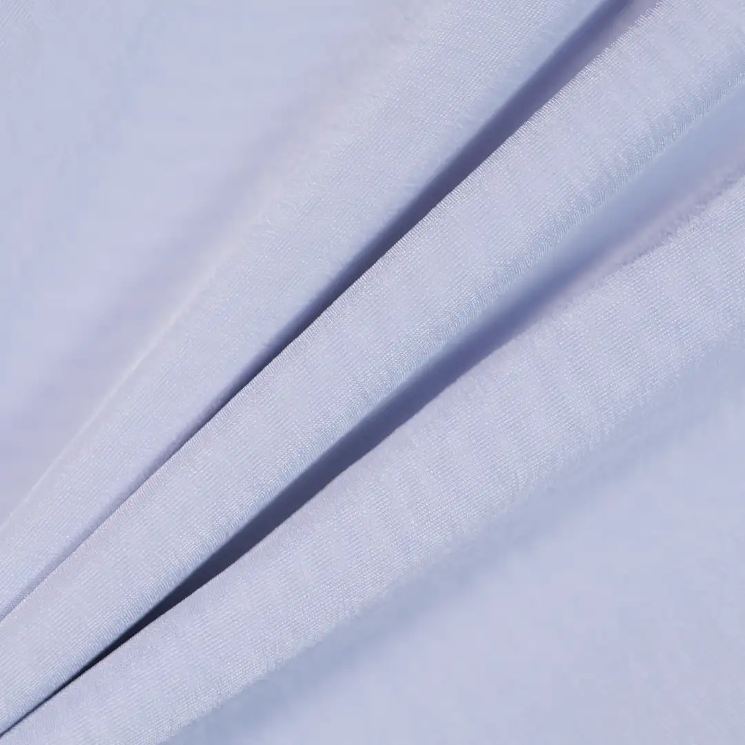 China Fabric for Skirt,Over Shirt Poplin Woven Blended Fabric Nylon Viscose blue color buy from China wholesaler bulk order at wholesale price free worldwide shipping Alibaba