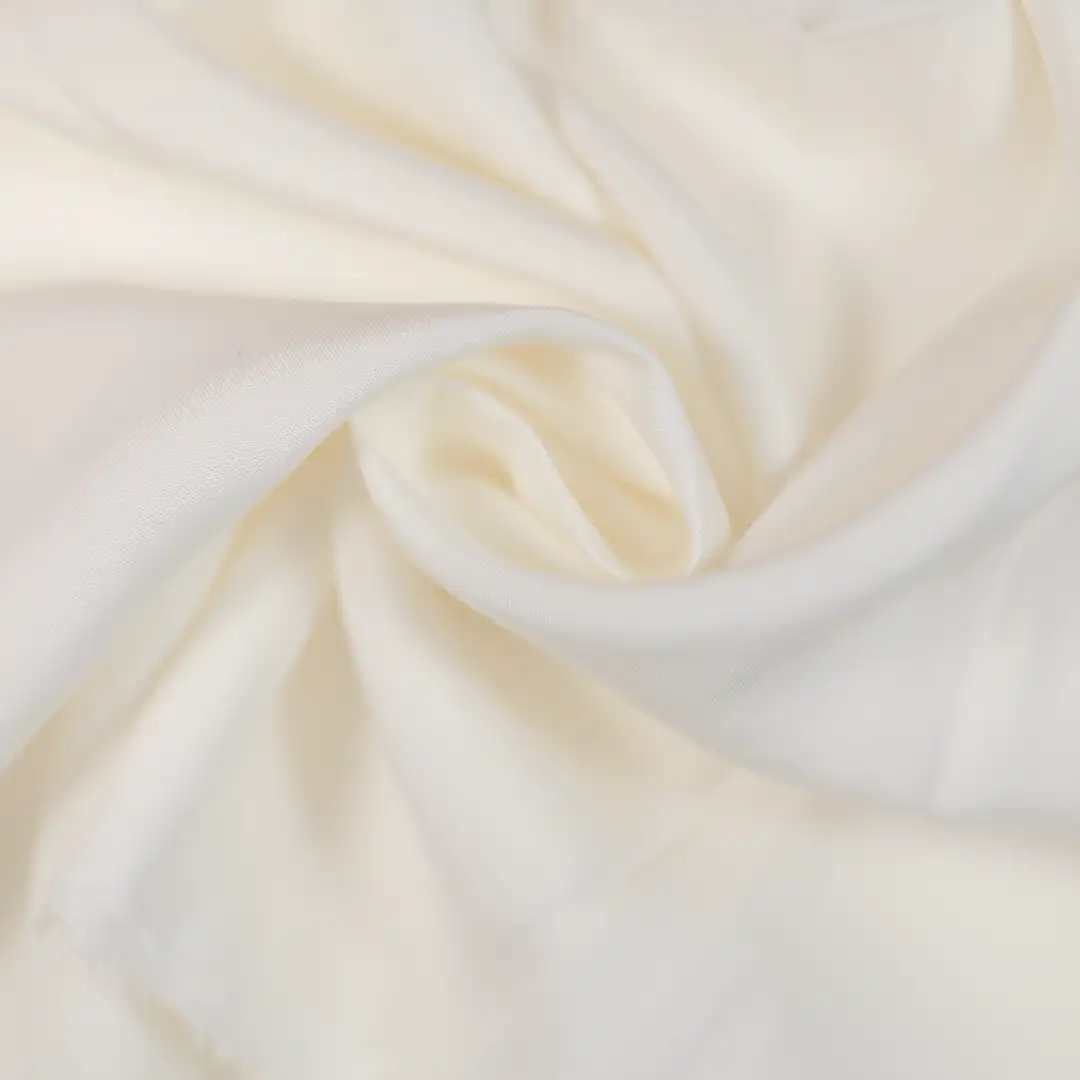 China Fabric for Shirt Chiffon Woven Blended Fabric Lyocell rice color buy from China wholesaler bulk order at wholesale price free worldwide shipping Alibaba
