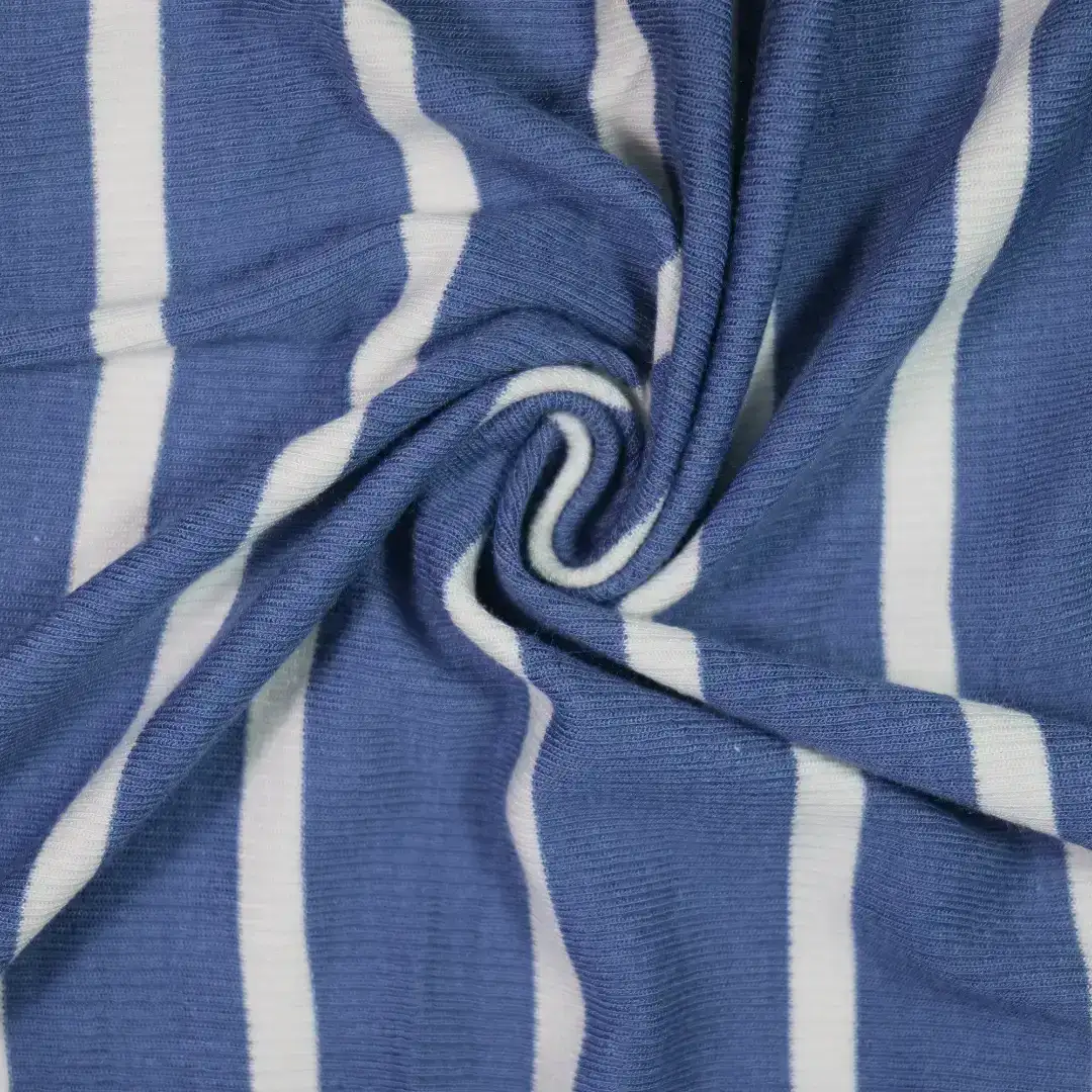 China Fabric for T-Shirt,Jogger,Ruffle Shirt Dress,Strap Midi Dress Rib Knit Fabric Elastane Modal Navy color buy from China wholesaler bulk order at wholesale price free worldwide shipping Alibaba