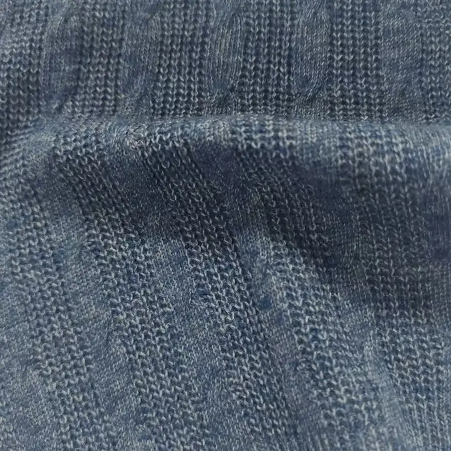 China Yarn for Open Cardigan (Sweater),Full-Zipper Cardigan (Sweater),Half-Zipper Cardigan (Sweater),Shirt Long Sleeve Button (Sweater) Air Spun Yarn Fancy Yarn Recycled Polyester Recycled Nylon Recycled Acrylic Blue color buy from China wholesaler bulk order at wholesale price free worldwide shipping Alibaba