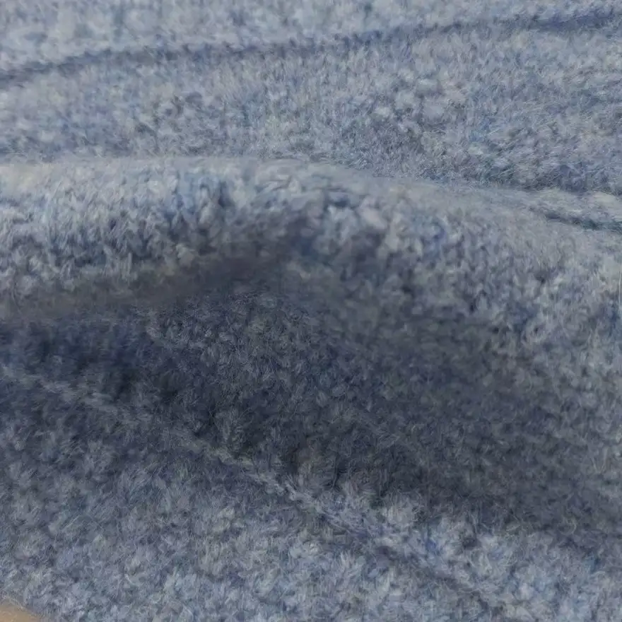 China Yarn for Men’s Vest (Sweater),Open Cardigan (Sweater),Full-Zipper Cardigan (Sweater),Half-Zipper Cardigan (Sweater) Mossy Yarn Fancy Yarn Acrylic Nylon Polyester Spandex Blue color buy from China wholesaler bulk order at wholesale price free worldwide shipping Alibaba