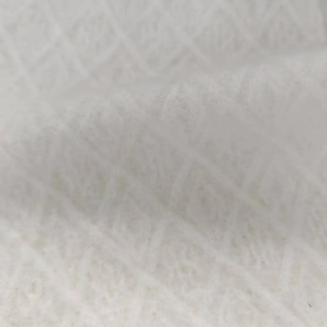China Yarn for Open Cardigan (Sweater),Full-Zipper Cardigan (Sweater),Half-Zipper Cardigan (Sweater) Mossy Yarn Fancy Yarn Wool Mohair Nylon Spandex white color buy from China wholesaler bulk order at wholesale price free worldwide shipping Alibaba