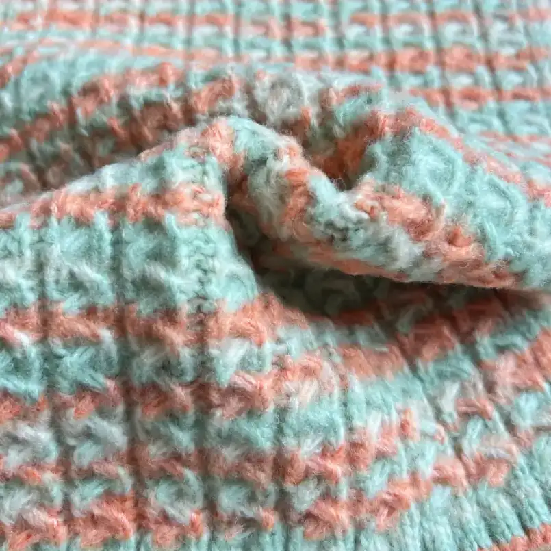 China Yarn for Open Cardigan (Sweater),Full-Zipper Cardigan (Sweater),Kids Button Cami Top (Sweater),Kids Scalloped Hem Skirt (Sweater) Air Spun Yarn Fancy Yarn Acrylic Recycled Polyester 绿色橙色渐变 color buy from China wholesaler bulk order at wholesale price free worldwide shipping Alibaba