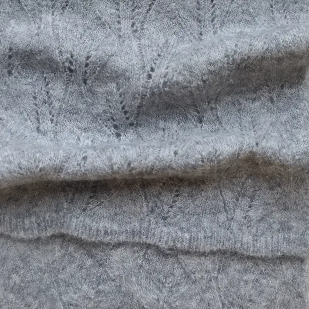 China Yarn for Ladies Vest (Sweater),Open Cardigan (Sweater),Full-Zipper Cardigan (Sweater),Knitted Jacket (Sweater),Round Neck Pullover (Sweater),Crew Neck Pullover (Sweater),Kids Crew-Neck Cardigan (Sweater) Mossy Yarn Fancy Yarn Recycled Polyester Polyester Acrylic Spandex Grey Mel color buy from China wholesaler bulk order at wholesale price free worldwide shipping Alibaba