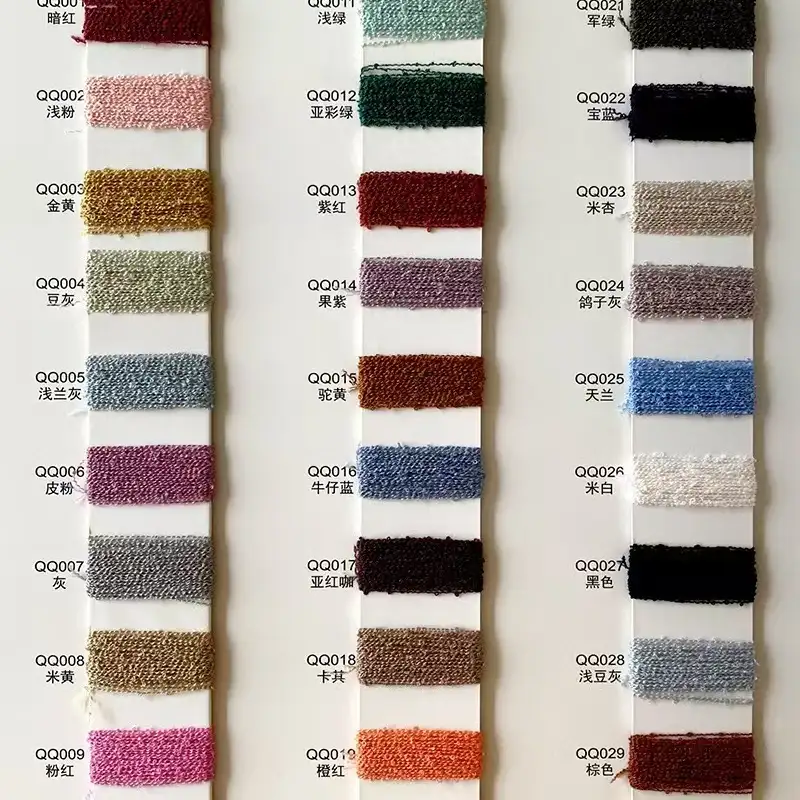 China Yarn for Full-Zipper Cardigan (Sweater),Half-Zipper Cardigan (Sweater),Shirt Long Sleeve Button (Sweater),Shirt Long Sleeve Zipper (Sweater) Boucle Yarn Fancy Yarn Polyester Blue，pink color buy from China wholesaler bulk order at wholesale price free worldwide shipping Alibaba