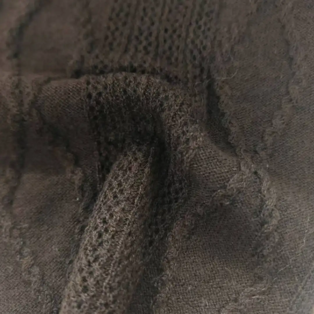 China Yarn for Full-Zipper Cardigan (Sweater),Half-Zipper Cardigan (Sweater),Hoodie  (Sweater) Semi-Worsted Spun Regular Yarn Wool Nylon brown color buy from China wholesaler bulk order at wholesale price free worldwide shipping Alibaba