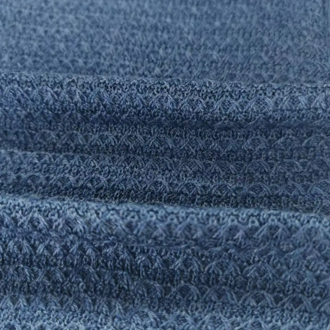 China Yarn for Full-Zipper Cardigan (Sweater),T-shirt (Sweater),Polo T-shirt (Sweater) Semi-Worsted Spun Regular Yarn Acrylic Modal Blue color buy from China wholesaler bulk order at wholesale price free worldwide shipping Alibaba