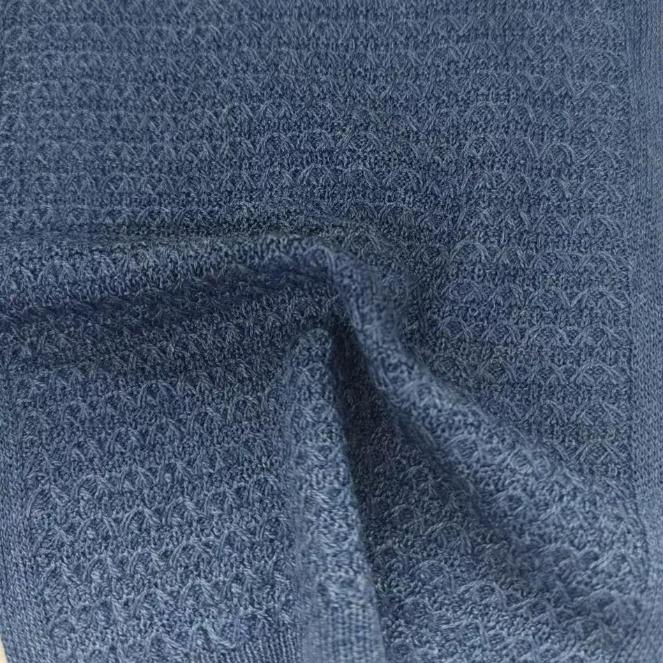 China Yarn for Full-Zipper Cardigan (Sweater),T-shirt (Sweater),Polo T-shirt (Sweater) Semi-Worsted Spun Regular Yarn Acrylic Modal Blue color buy from China wholesaler bulk order at wholesale price free worldwide shipping Alibaba