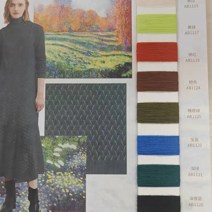 China Yarn for Open Cardigan (Sweater),Full-Zipper Cardigan (Sweater),Half-Zipper Cardigan (Sweater),Shirt Long Sleeve Button (Sweater) Semi-Worsted Spun Regular Yarn Merino Wool Cotton Blue，Green color buy from China wholesaler bulk order at wholesale price free worldwide shipping Alibaba
