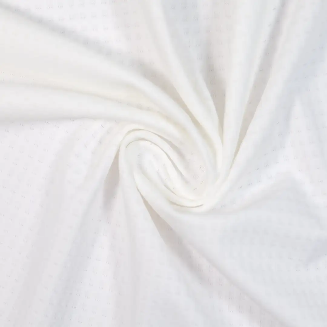 China Fabric for Yoga Clothes Weft Jacquard Knit Fabric Nylon Spandex white color buy from China wholesaler bulk order at wholesale price free worldwide shipping Alibaba