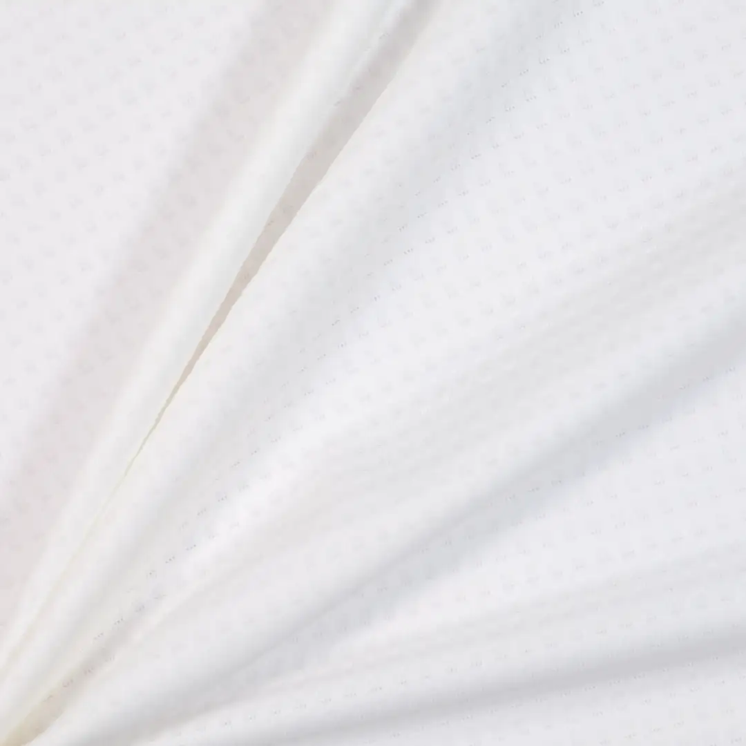 China Fabric for Yoga Clothes Weft Jacquard Knit Fabric Nylon Spandex white color buy from China wholesaler bulk order at wholesale price free worldwide shipping Alibaba