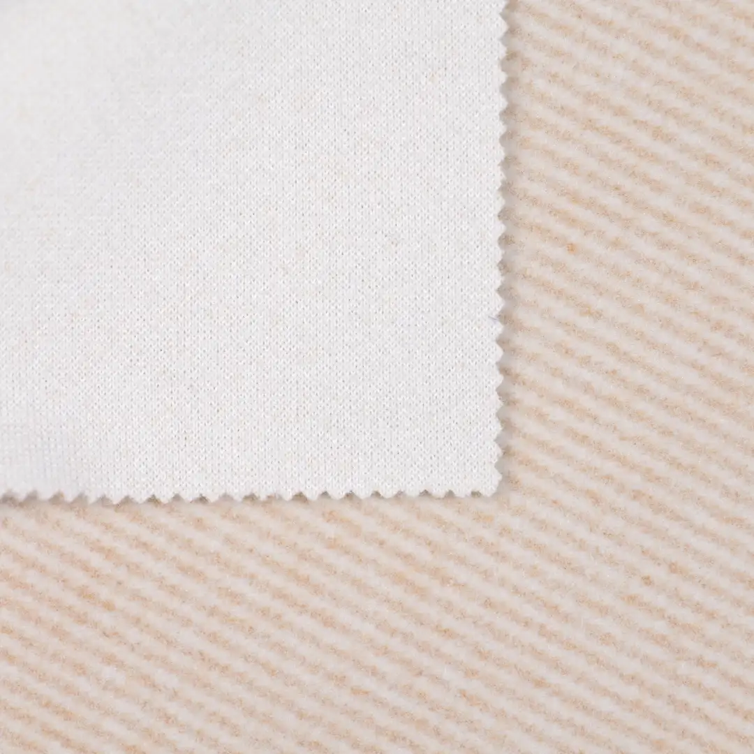 China Fabric for Blazer,Trench Coat,Overcoat Woolen Twill Woolen Polyester Rayon Beige color buy from China wholesaler bulk order at wholesale price free worldwide shipping Alibaba