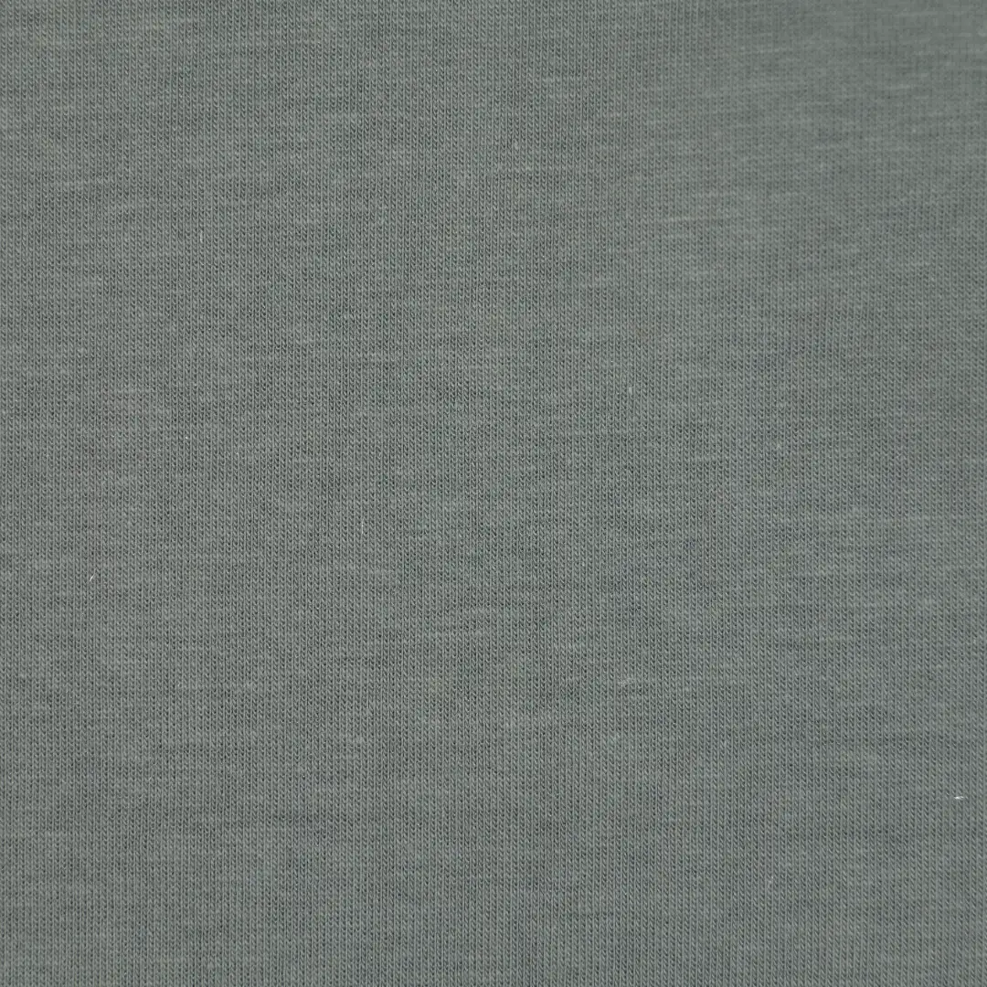 China Fabric for Jackets,Hoodie Interlock Knit Fabric Polyester Cotton Spandex Dark green color buy from China wholesaler bulk order at wholesale price free worldwide shipping Alibaba
